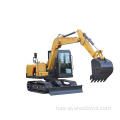 0.3m3 Crawler excavator me nā mea hou piha piha hydraulic